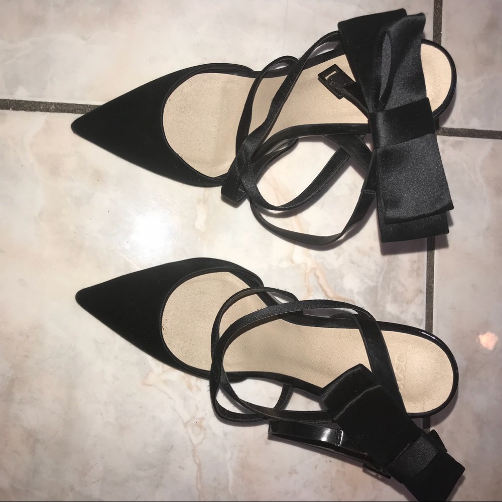 Black ASOS heels